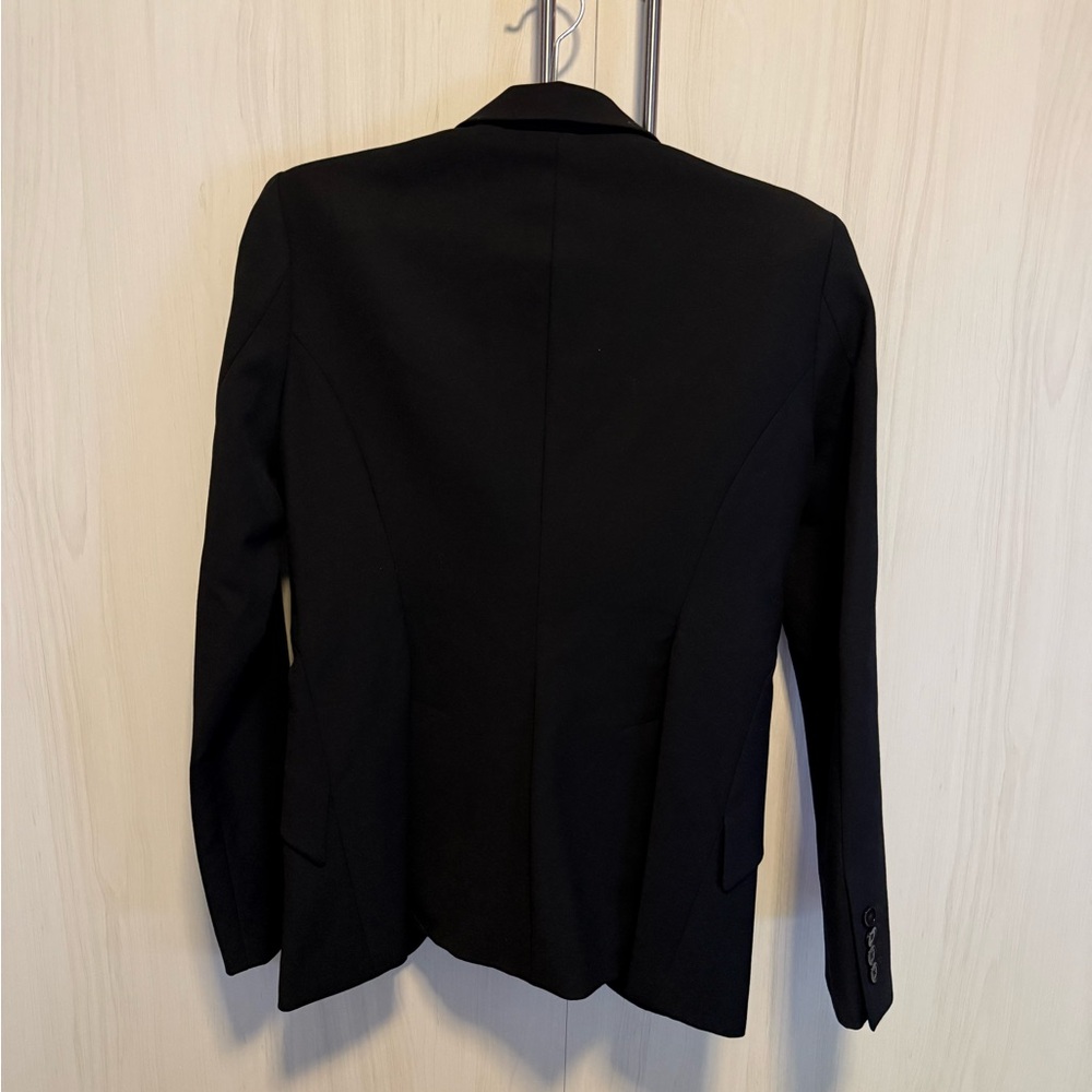 White House Black Market Black Tailored Single-Button Blazer Size 4 NWOT - Picture 5 of 6